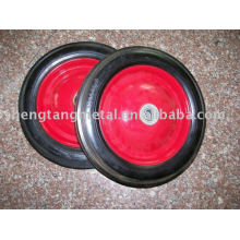 solid rubber wheel